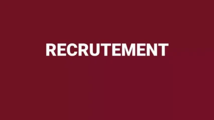 AVIS DE RECRUTEMENT