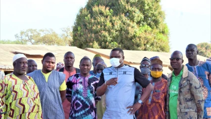 BANIKOARA/AMÉNAGEMENT DE LA RUE  DE LA MOSQUÉE  CENTRALE DE GOUMORI : Sarako Tamou soulage la peine de ses administrés
