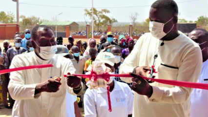 BANIKOARA : Sarako Tamou inaugure un nouveau centre de santé