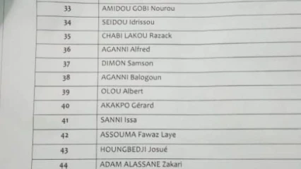 BÉNIN : 63 détenus libérés