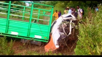 BÉNIN :  Deux morts dans un accident de circulation à N&rsquo;Dali 