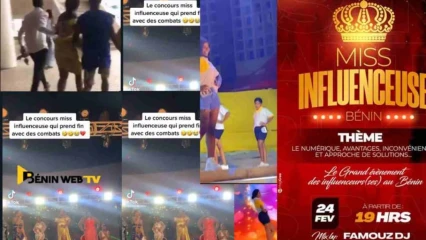 BÉNIN/FINALE DE MISS INFLUENCEUSE : La soirée se termine par une grosse bagarre