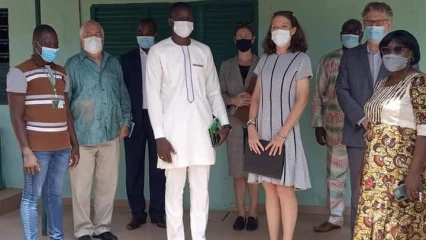 BENIN : L&rsquo;ambassadeur des Etats-Unis en visite de travail à Tchaourou