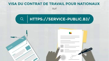 BENIN : Le « visa de contrat de travail pour nationaux » désormais en ligne