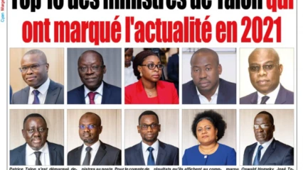 BENIN : Top 10 des ministres de Talon qui ont marqué l&rsquo;actualité en 2021