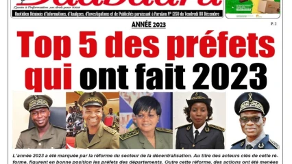 BÉNIN : Top 5 des préfets qui ont fait 2023