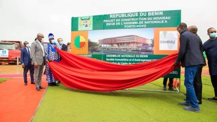 BENN/CONSTRUCTION DU NOUVEAU SIEGE DE L&rsquo;ASSEMBLÉE NATIONALE :  Les travaux officiellement lancés ce jour