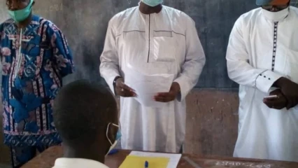 BEPC 2021 A MALANVILLE : Le maire Guidami Gado a donné le top