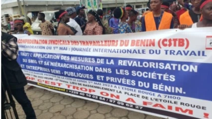CÉLÉBRATION DU 1ER MAI AU BÉNIN : La Cstb dénonce les conditions de vie des travailleurs