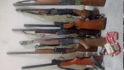COMMUNE DE BEMBÉRÉKÉ : Huit armes à feu et des munitions saisies
