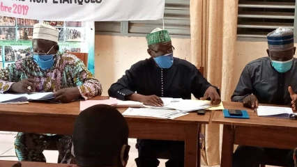 COMMUNE DE KARIMAMA : Les conseillers communaux en session ordinaire