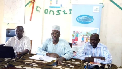 COMMUNE DE MALANVILLE :  Inoussa Dandakoé échange avec ses structures étatiques