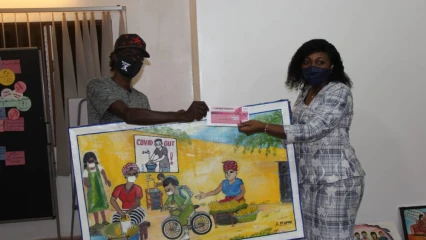 CONCOURS « COVID OUT » DE HELVETAS BÉNIN : Les lauréats reçoivent leurs prix