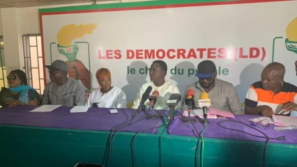 CONSEIL NATIONAL ORDINAIRE DU PARTI « LES DÉMOCRATES » : Le comité d’organisation face aux Professionnels des médias