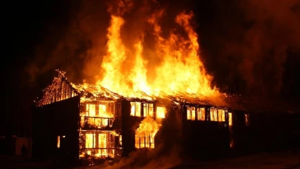 COTONOU : Un incendie coûte la vie à un père et sa fillette de 8 ans