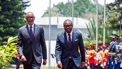 Diplomatie :Romuald Wadagni chez le Président rwandais Paul Kagamé