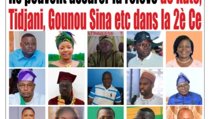 Élections de 2026 au Bénin: ils peuvent assurer la relève de Katè, Tidjani, Gounou Sina dans la 2e Ce