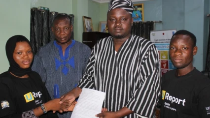ENGAGEMENT CITOYEN À BANIKOARA : La plateforme U-Report présentée à Sarako Tamou et ses adjoints