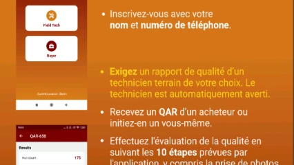FILIERE ANACARDE AU BÉNIN : L&rsquo;application « Caju » pour évaluer la qualité des amandes