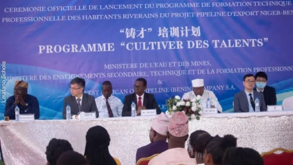FORMATION DES HABITANTS RIVERAINS DU PROJET PIPELINE : Plusieurs jeunes béninois outillés par Wapco-Bénin
