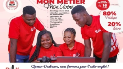 FORMATION DES JEUNES POUR L’ENTREPRENEURIAT : Cfoman-Daabaaru offre une seconde chance aux diplômés sans emploi  • La 2ème promotion effectue sa rentrée le 16 mai prochain
