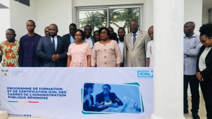 FORMATION ET CERTIFICATION ICDL AU BÉNIN : Mathys et Adam Soulé hissent l&rsquo;administration à une autres échelle