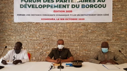 FORUM DES PARTENAIRES AU DEVELOPPEMENT DU BORGOU : Une instance dirigeante dynamique pour un département bien géré
