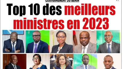 GOUVERNEMENT DU BÉNIN : Top 10 des meilleurs ministres en 2023