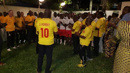 GRAND GESTE DE TALON A L&rsquo;ENDROIT DES ÉCUREUILS  :   Football, l&rsquo;enfant à papa du sport au Bénin