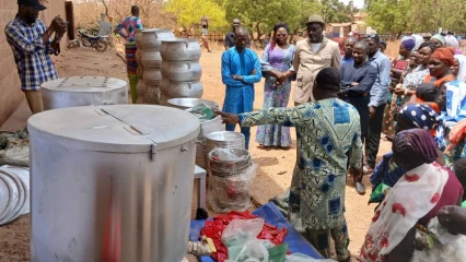 Kérou/Grâce au partenariat entre le Msec et l&rsquo;Atda: la coopérative de Gando Baka formée et dotée d’équipements