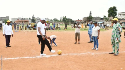 Lancement de la 3e édition de la coupe de l'Union de l'Amicale Bmbv à Porto-Novo: Vitali Boton pour la solidarité des jeunes dans l'action citoyenne