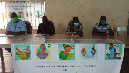LUTTE CONTRE LE COVID-19 A NATITINGOU ET TOUCOUNTOUNA : L&rsquo;Ong Manitese lance le projet Mc 2380/Bénin-Cei-Covid 19