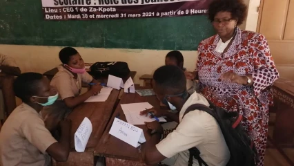 LUTTE CONTRE LES GROSSESSES PRECOCES ET NON DESIREES EN MILIEU SCOLAIRE : La Fondation Regard d&rsquo;Amour forme des élèves jeunes leaders du Zou