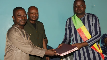 MAIRIE DE BANIKOARA : Le nouveau S.e Wilfried Agoliagbo officiellement installé