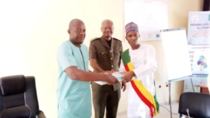 MAIRIE DE GOGOUNOU : Le S.e. Franck Mongbo investi dans ses nouvelles fonctions