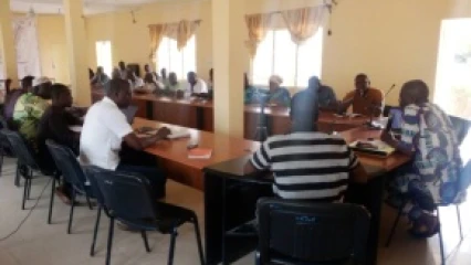 MAIRIE DE GOGOUNOU : Le S.e Franck Mongbo invite les agents à une franche collaboration