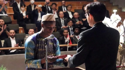 Major de la Kobe Institute of computing au Japon: zoom sur Bio Aziz Gbédourorou, un génie qui mérite attention