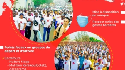 MARCHE DU CŒUR A PARAKOU : C&rsquo;est pour demain 21 novembre