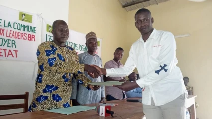 MESURES DU GOUVERNEMENT EN FAVEUR DE LA FILIÈRE SOJA, La reconnaissance des sojaculteurs de Tchaourou à l&rsquo;endroit de Talon et du Br