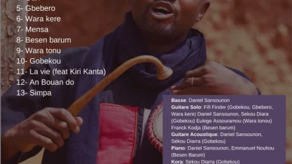 MUSIQUE A PARAKOU : Barasuno lance son album « Gari » demain