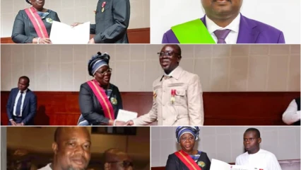 Parakou, Kouandé, Banikoara, Kalalé, Nikki: les maires Zimé Chabi, Kouandé-Sounon, Sarako Tamou, Tidjani, Lafia officiers de l’odre national
