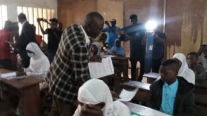PARAKOU/LANCEMENT DES ÉPREUVES DU BEPC SESSION DE JUIN 2022 : Le maire Inoussa Zimé Chabi dope le moral aux candidats