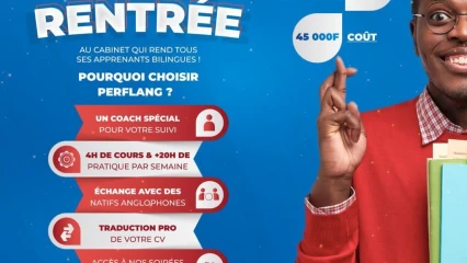 PARAKOU/NOUVELLE RENTREE AU CENTRE DE FORMATION EN ANGLAIS PERFLANG CONSULTING : Les inscriptions se poursuivent jusqu’au 8 octobre prochain