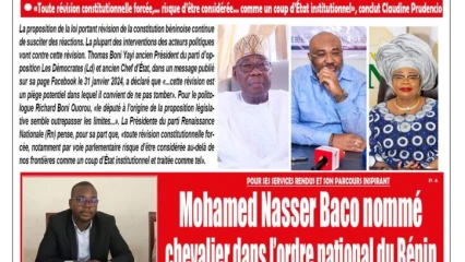 Parution du jeudi