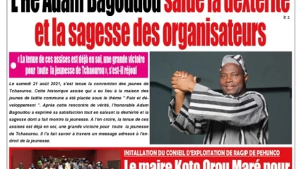 Parution du jeudi 26 août 2021