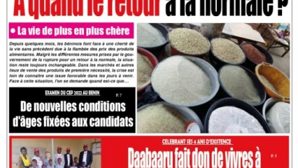 Parution du mardi 12 octobre 2021