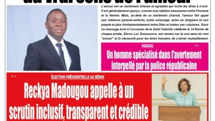 Parution du mardi 16 fevrier 2021