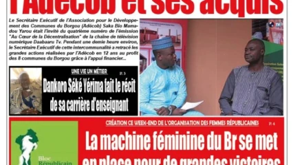 Parution du vendredi 11 septembre 2020