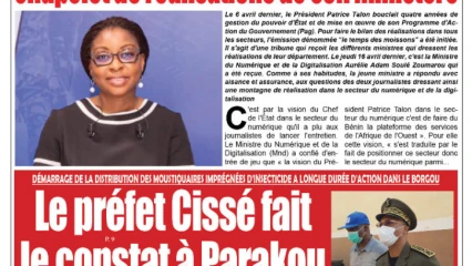 Parution du vendredi 17 avril 2020