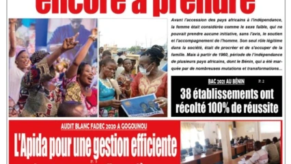 Parution du vendredi 30 juillet 2021